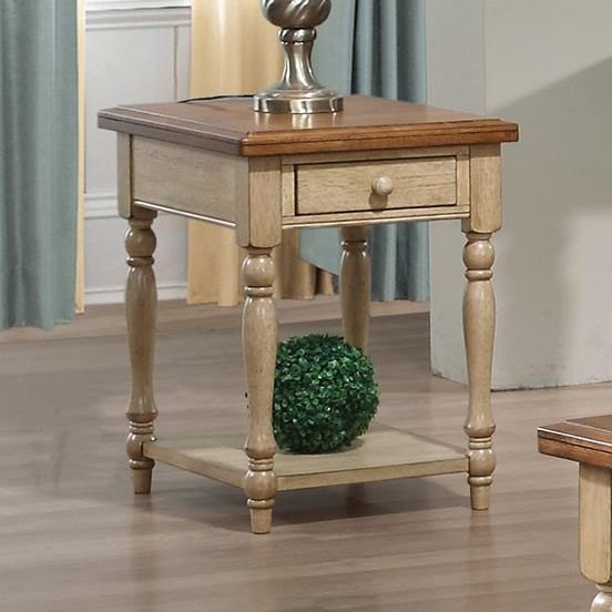 Transitional new arrivals end tables